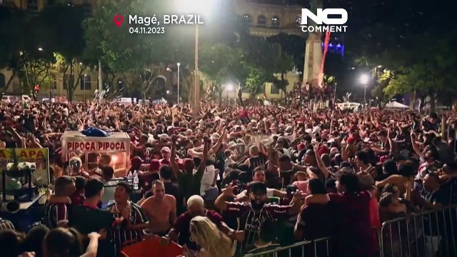 É campeão! É campeão! Fluminense em festa até à celebração final de domingo