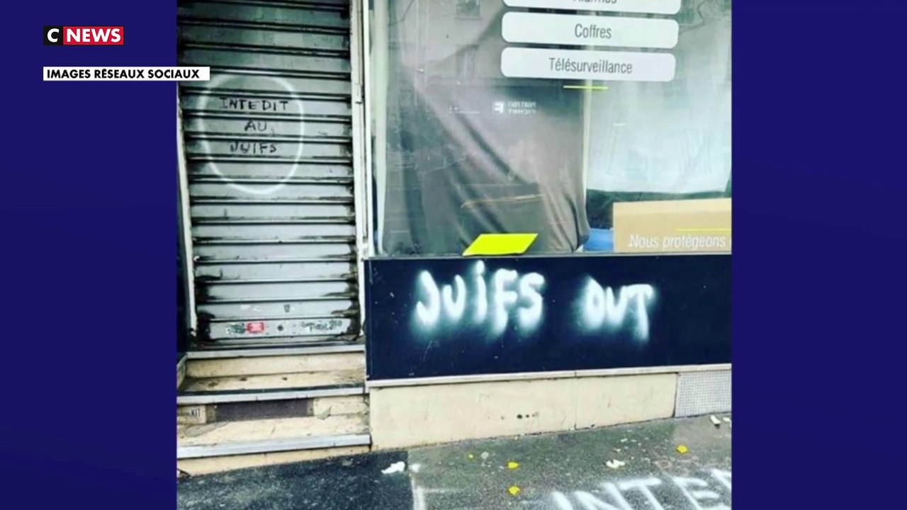 1.040 actes antisémites recensés depuis le 7 octobre