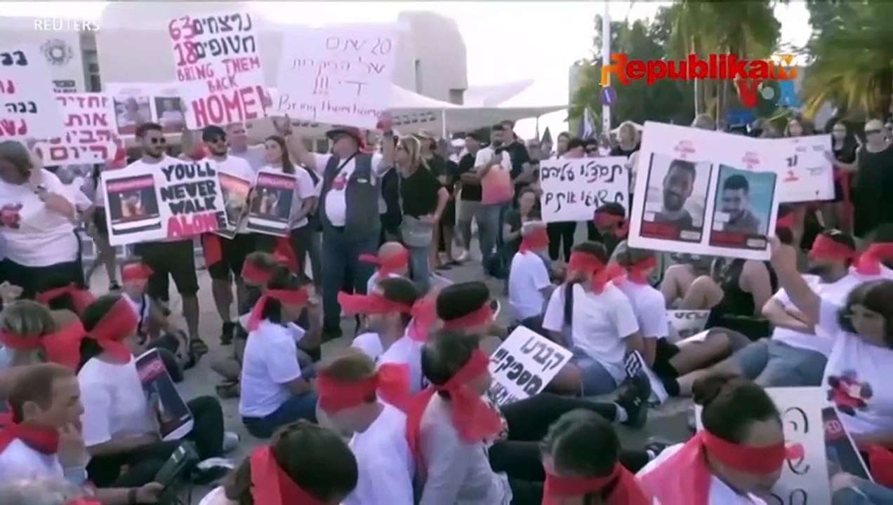 Menlu AS Upayakan Jeda Kemanusian, Netanyahu Menolak