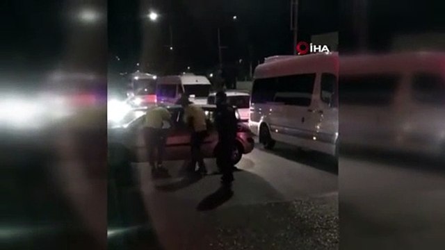 Bursa'da Uyuyan Sürücü Trafiği Kilitleyince Polis Devreye Girdi
