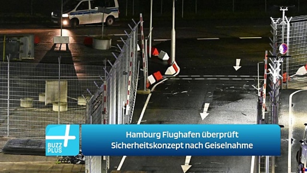 Hamburg Flughafen überprüft Sicherheitskonzept nach Geiselnahme
