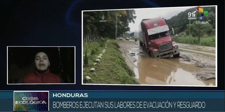 Honduras: Declaran alerta amarilla en Distrito Central ante fuertes lluvias