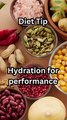 Staying hydrated is crucial for optimal workout performance. #Hydration #Performance