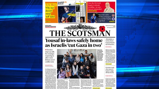 Scotsman Bulletin Monday November 6 2023 #Fireworks #Police