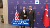 Streitpunkt Naher Osten: US-Außenminister Blinken auf heikler Mission in Ankara