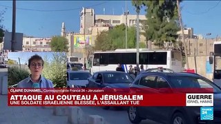 Attaque au couteau à Jérusalem-Est: une soldate israélienne blessée, l'assaillant tué