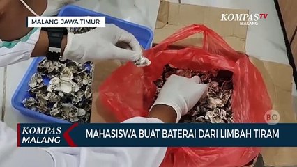 Download Video: Keren! Mahasiswa Buat Baterai Dari Limbah Cangkang Tiram