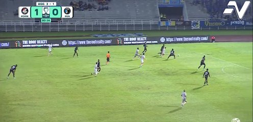 2 jaringan Uche Agba mutlakkan kejayaan PDRM ke pentas final MFL Challenge Cup