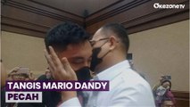 Momen Tangis Mario Dandy Pecah di Pelukan Rafael Alun Trisambodo di Sela Menjadi Saksi