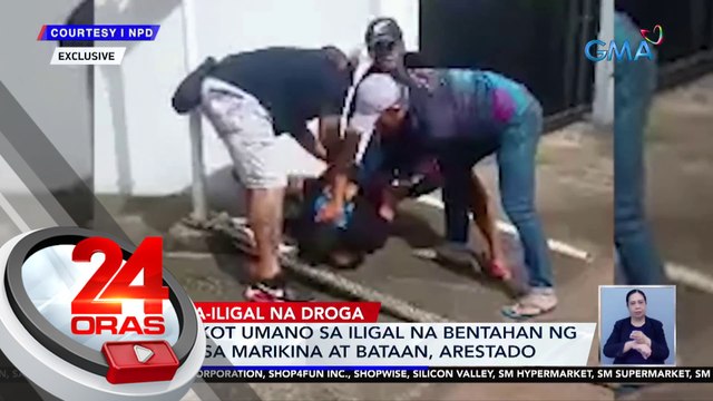 3 sangkot umano sa iligal na bentahan ng droga sa Marikina at Bataan, arestado | 24 Oras