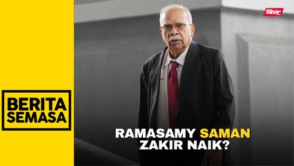 Kenyataan 'musuh Islam terbesar': Ramasamy ancam saman Zakir Naik