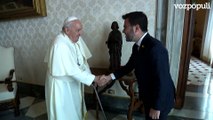 El papa Francisco se reúne con Pere Aragonès