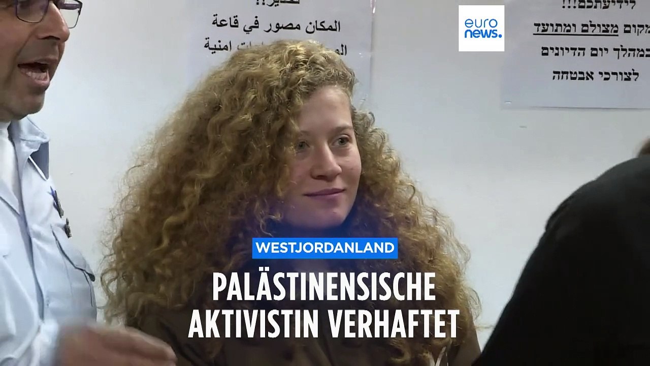 Palästinensische Aktivistin Ahed Tamimi bei Razzia festgenommen