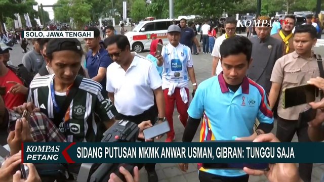 Kata Gibran Soal Putusan MKMK untuk Anwar Usman Cs Pengaruhi Status Cawapres-nya