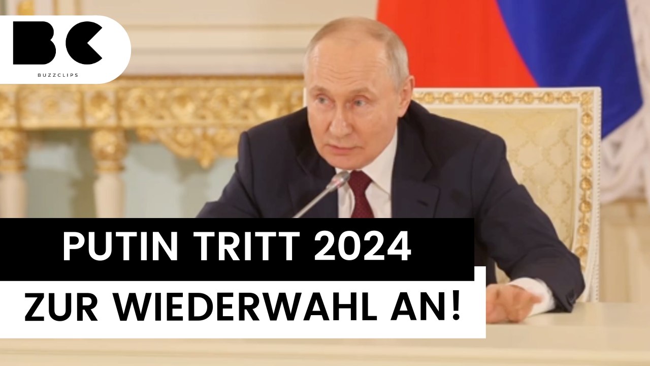 Insider: Putin tritt 2024 bei Präsidentenwahl an!