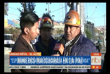 Mineros preparan su movilización y descartan trabajos en áreas protegidas