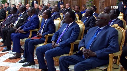 الرئيس السيسي: هناك روابط أزلية وتاريخ ممتد يربط مصر بجنوب السودان