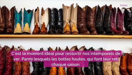 Les bottes hautes s’imposent comme la tendance de la saison, voici les modèles phares