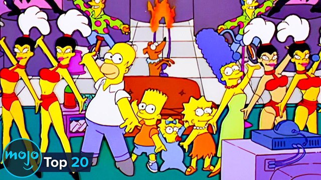 Top 20 Simpsons Couch Gags