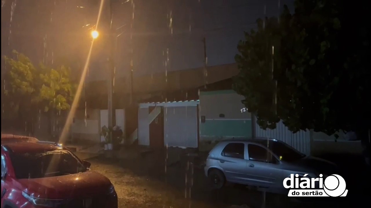 Sertão da Paraíba registra chuvas fortes em várias cidades; em Coremas choveu 80 milímetros