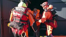 Pas-de-Calais: les secours à pied d'oeuvre auprès des riverains surpris par les eaux