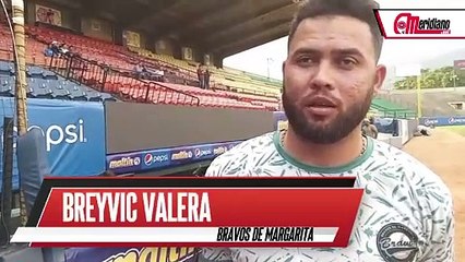 LVBP: Breyvic Valera habla del inicio de temporada de Bravos de Margarita
