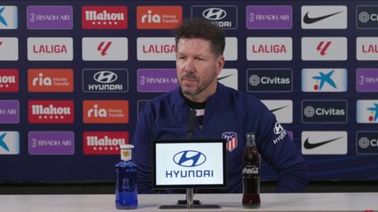 Simeone sobre la vuelta de Reinildo