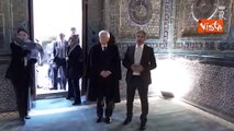 Il Presidente Mattarella visita la citt? di Samarcanda in Uzbekistan, le immagini