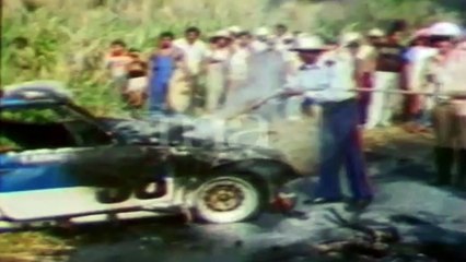 Alphonse Jean-Joseph's Fatal Crash @ Grand Prix de la Martinique 1983 (Aftermath)