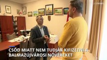 Csőd miatt nem tudják kifizetni a közalkalmazottakat Balmazújvárosban