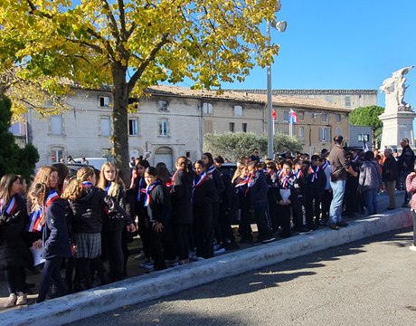 Défilé de la cérémonie du 11 novembre 2023