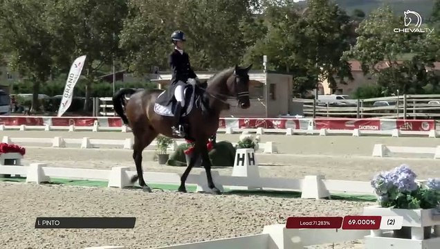 Grand National FFE - AC Print - Dressage | Cluny (FRA) | Isabelle PINTO | HOT CHOCOLAT VD KWAPLAS*DE LA GESSE