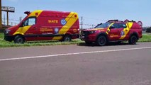 Suposta vítima de tentativa de suicídio mobiliza Corpo de Bombeiros na BR-277