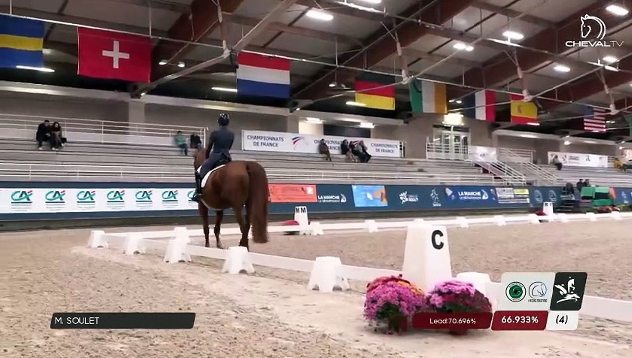 Grand National FFE - AC Print - Dressage | Saint-Lô (FRA) | Marine SOULET | GINSENGUE