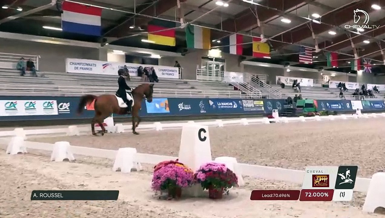 Grand National FFE - AC Print - Dressage | Saint-Lô (FRA) | Alizee ROUSSEL | BEL AMOUR