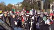 London pro-Palestine march live: Thousands of activists descend on capital on Armistice Day