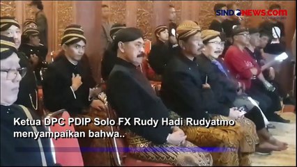 FX Rudy Mengaku PDIP Sudah Tutup Buku Status Gibran