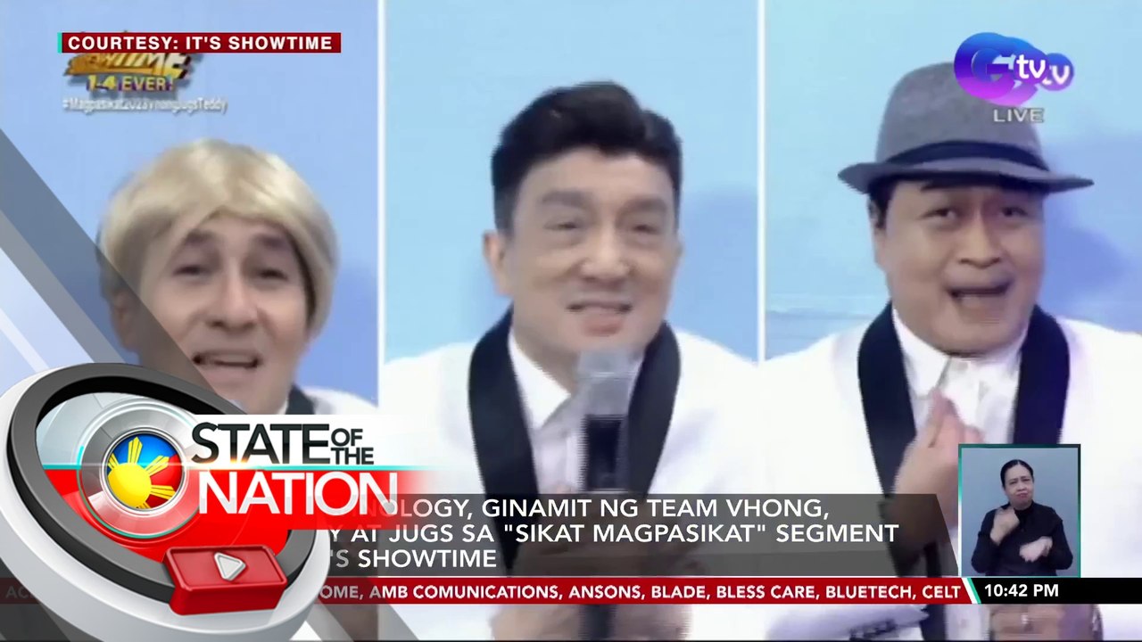 AI Technology, ginamit ng team Vhong, Teddy at Jugs sa "Sikat Magpasikat" segment ng It's Showtime | SONA