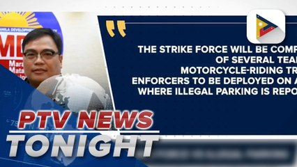 MMDA forms strike force vs. illegal parking