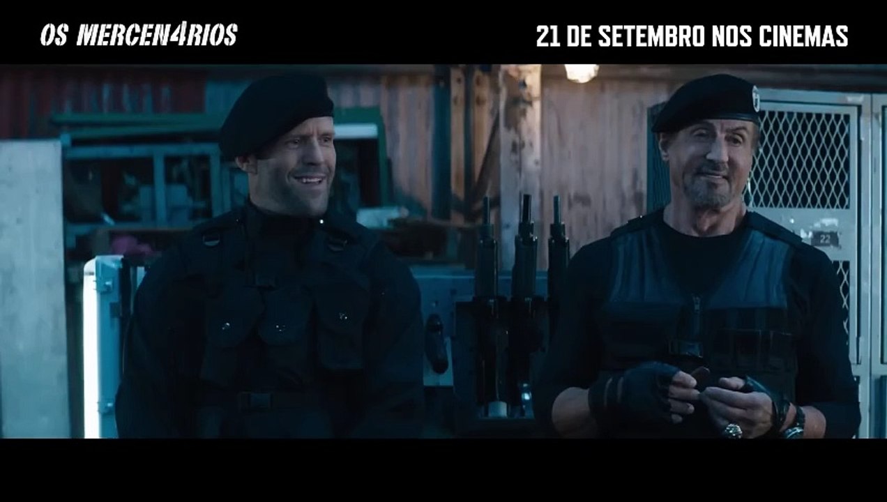 Os Mercenários 4 - Trailer Dublado