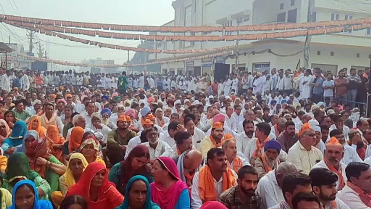 हनुमानगढ़ काफी समय के बाद आना हुआ, सरकार आने पर ठप पड़े प्रोजेक्ट को करेंगे शुरू