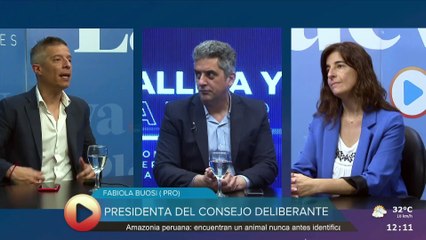 Fabiola Buosi en Allica y Prieta a las 12