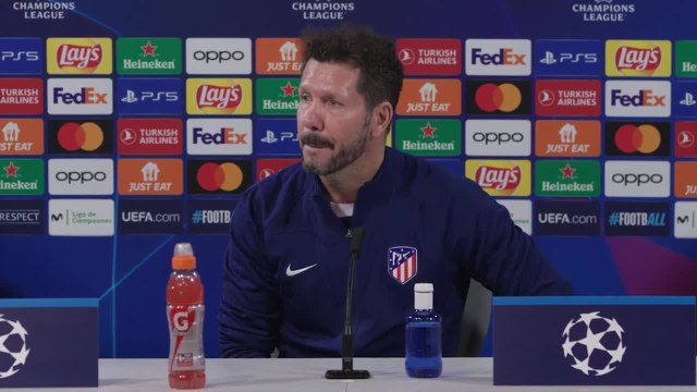 Rueda de prensa Simeone, previa Atlético - Celtic