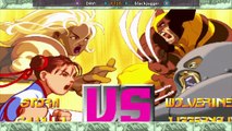 X MEN vs STREET FIGHTER - DAVI- (BR) VS blackjugger (BR)