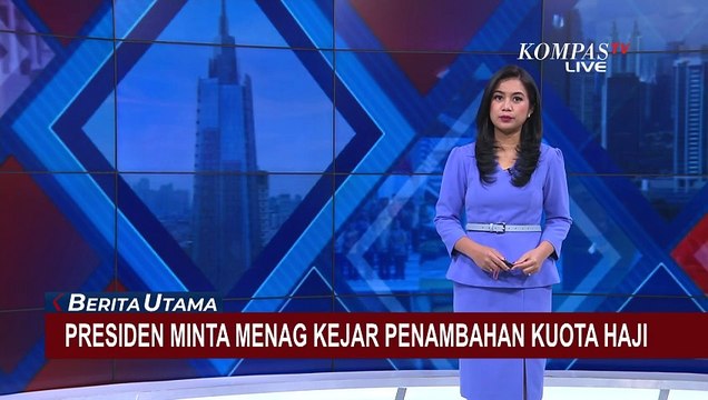 Presiden Minta Menag Kejar Realisasi Penambahan 20.000 Kuota Haji ke Arab Saudi