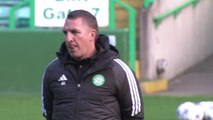 Celtic training ahead of UCL trip to Atletico Madrid