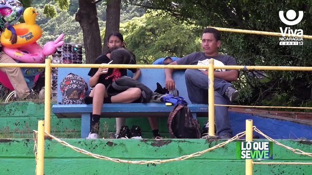 Familias pasan tiempo de calidad en los centros turísticos Xiloá y Xilonem