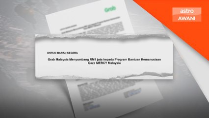 Grab Malaysia salur bantuan RM1 juta