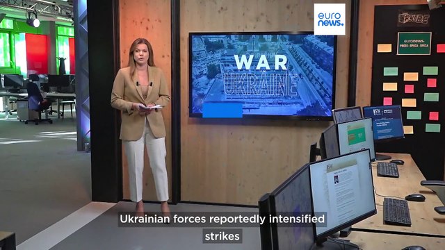 Ukraine war: Kyiv's forces intensify strikes on Russian-controlled areas