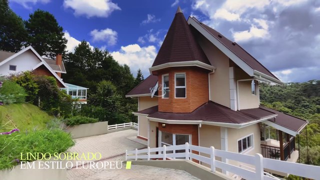 Casa em estilo Europeu Campos do Jordão | Beautiful European style home for sale in Brazil - Ref 191